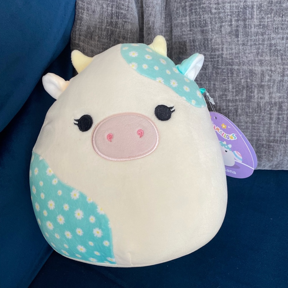 Spring Blue Cow